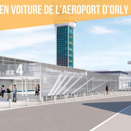 Le Cosy Yellow Appartement Lumineux A 5 Min De La Gare D'Evry Avec Parking Gratuit Courcouronnes Ngoại thất bức ảnh